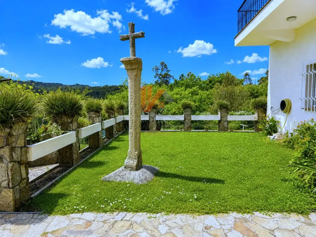 Jardín de Casa o chalet en venta en Santiago de Compostela  con Jardín privado, Amueblado y Horno