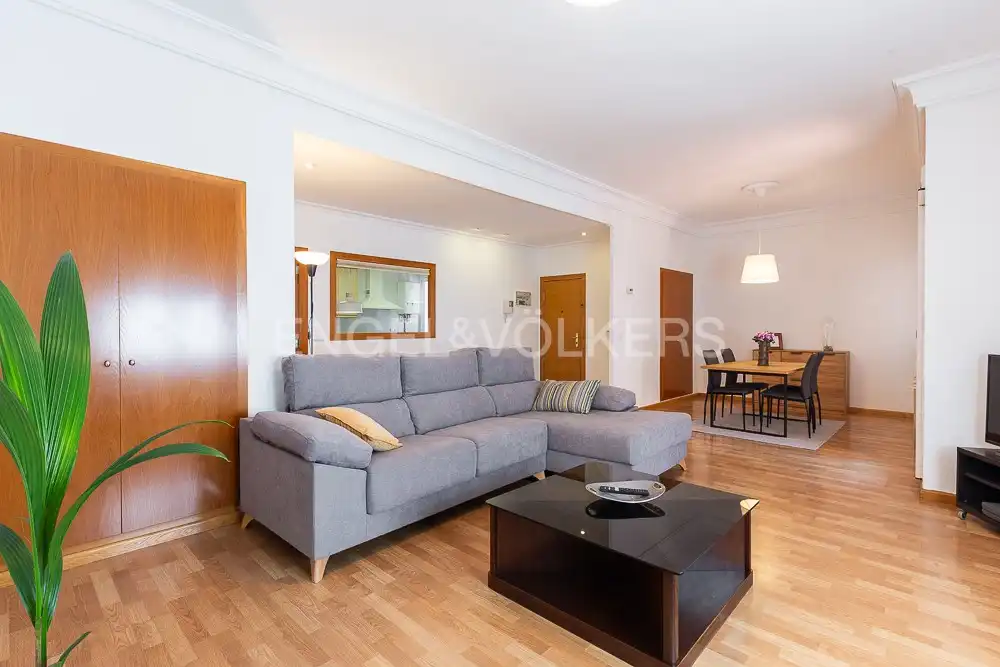 Sala d'estar de Pis de lloguer en Valencia amb Calefacció, Parquet i Terrassa