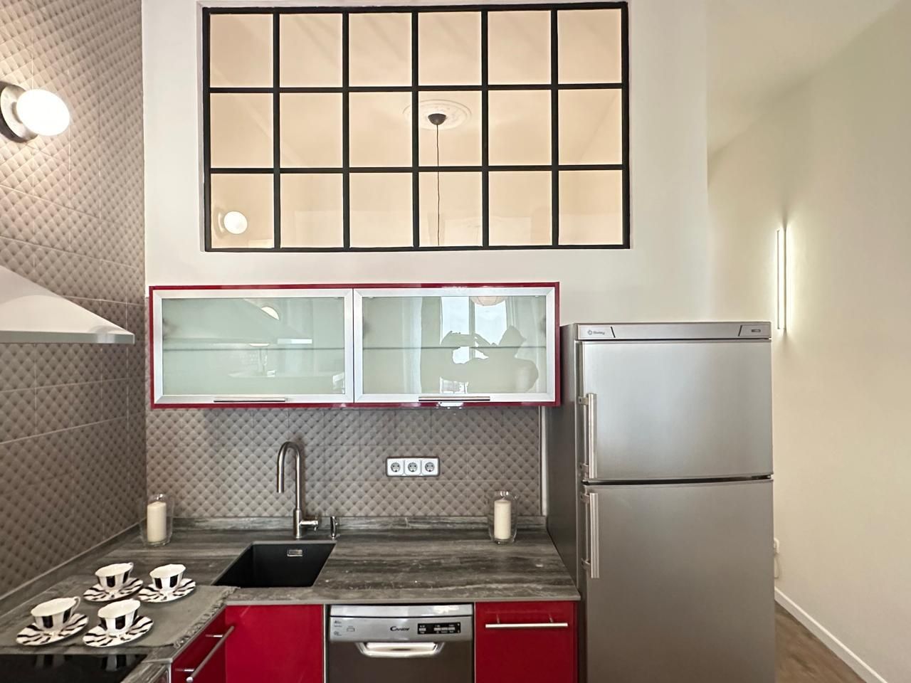 Cuina de Pis de lloguer en  Madrid Capital amb Calefacció i Balcó