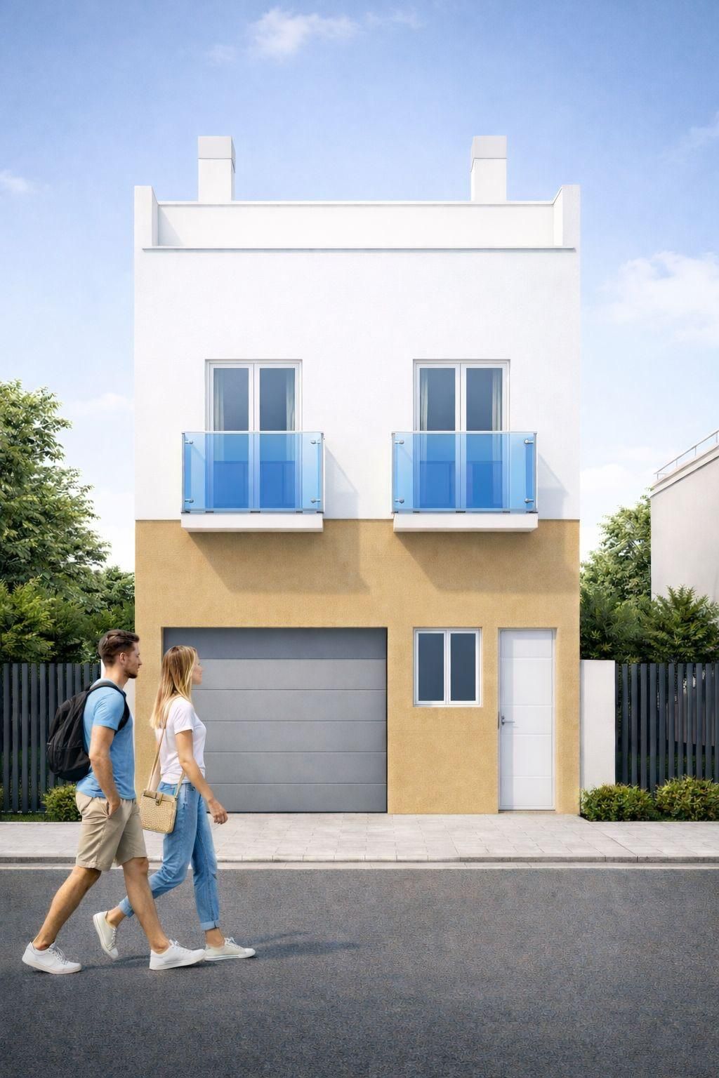 Balcony of Planta baja for sale in Dos Hermanas  with Air Conditioner