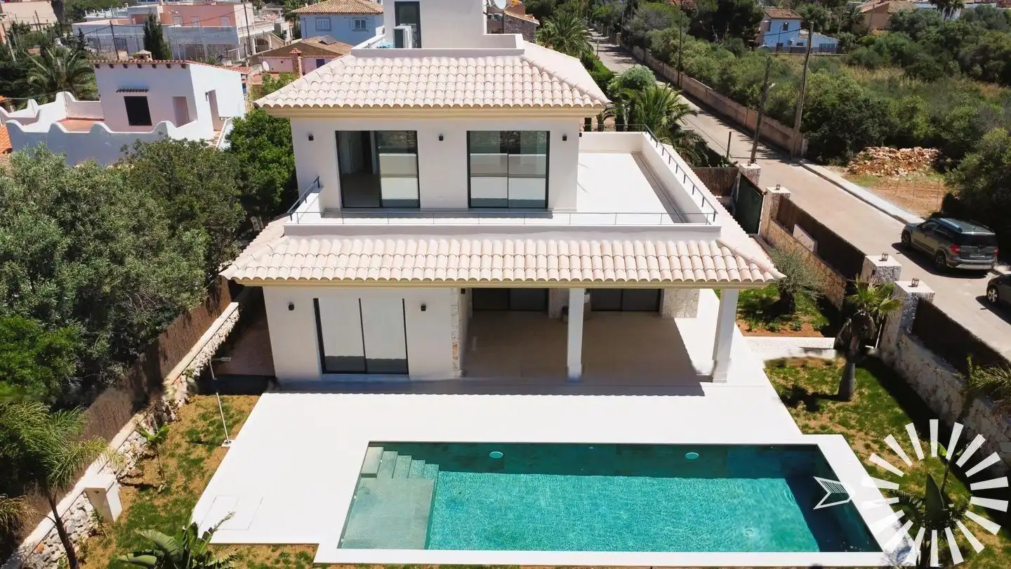 Piscina de Casa o chalet en venta en Santanyí con Terraza y Piscina comunitaria