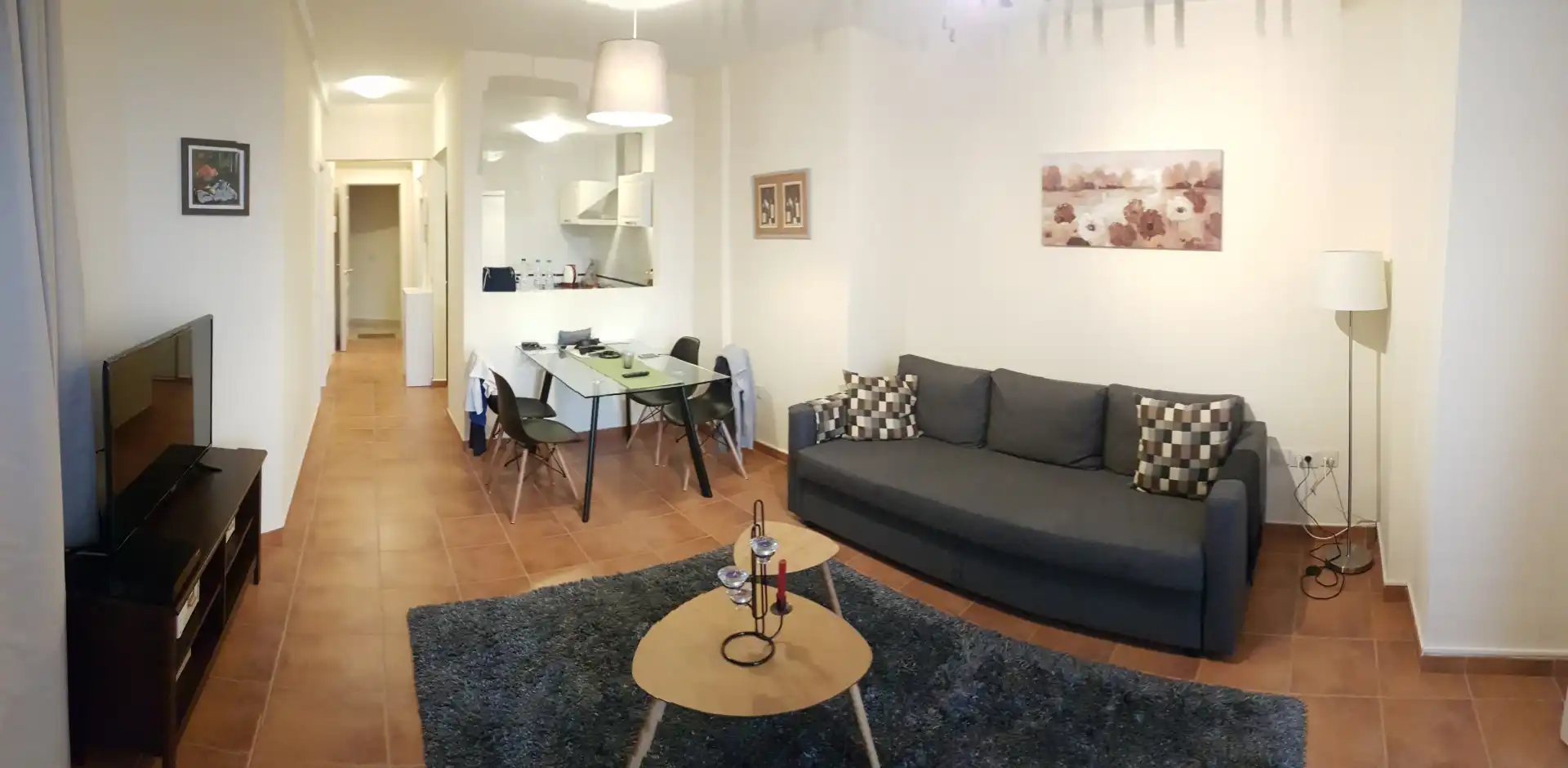 Sala d'estar de Pis en venda en San Isidro