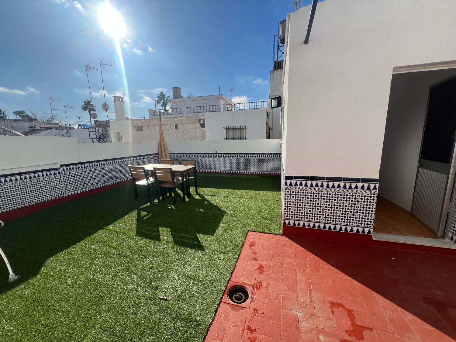 Terrace of Flat to rent in La Rinconada  with Terrace
