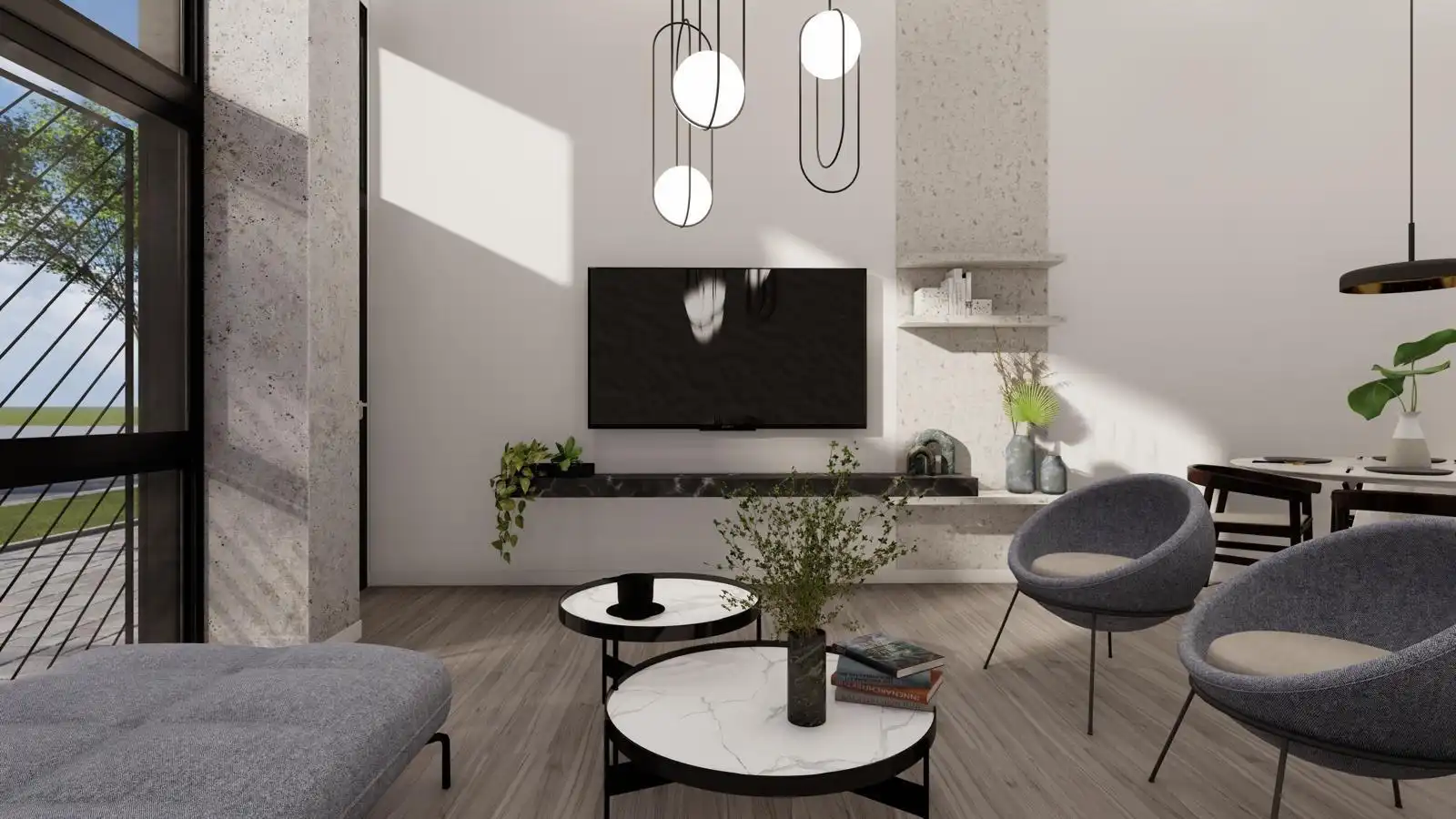 Sala de estar de Planta baja en venta en Murcia