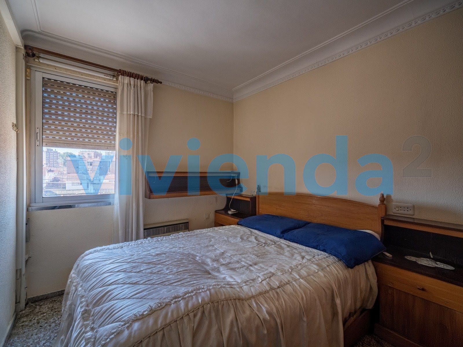 Bedroom of Flat for sale in  Madrid Capital  with Air Conditioner and Heating