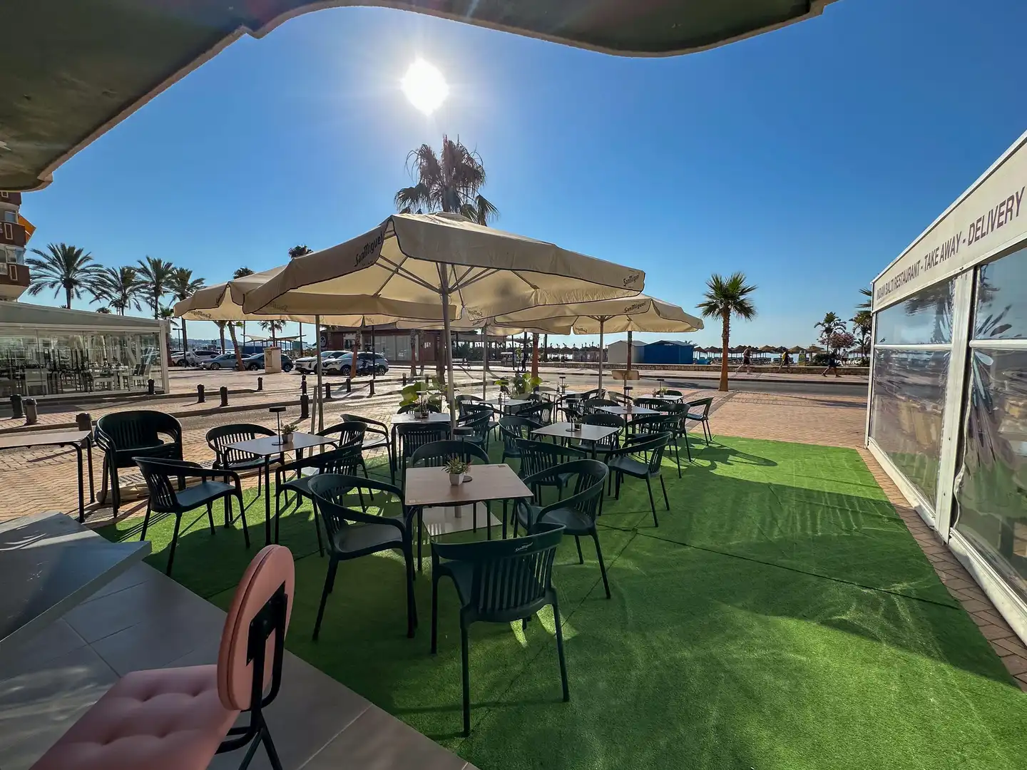 Terrace of Commercial properties for transfer in Fuengirola