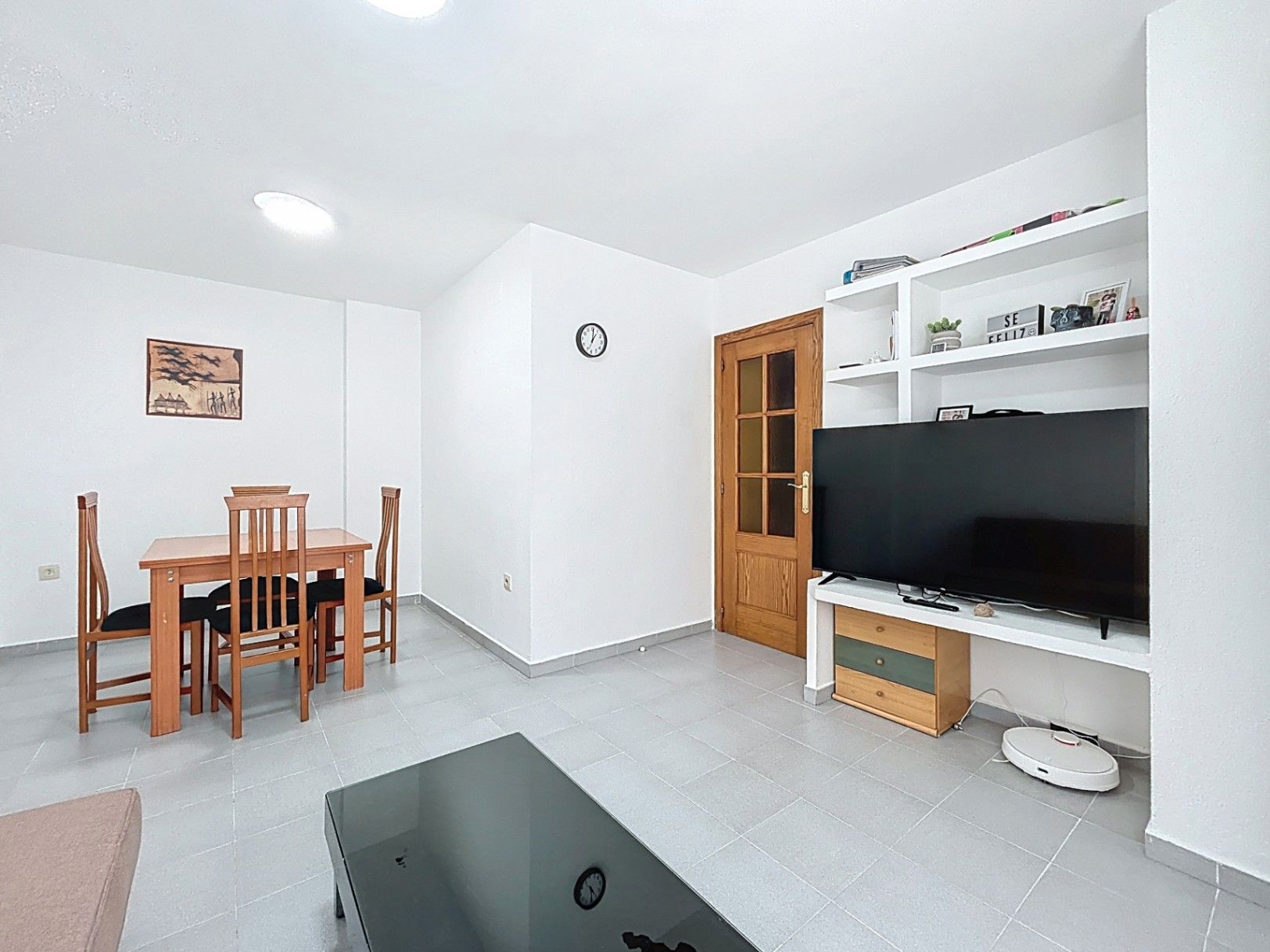 Living room of Flat for sale in La Nucia  with Air Conditioner, Storage room and Furnished