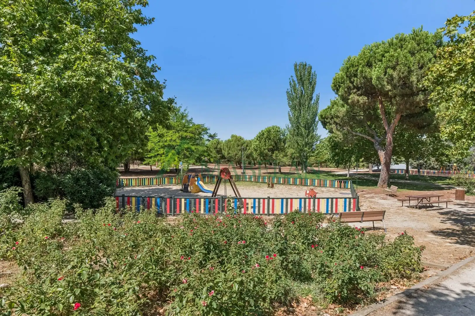 Garden of Flat for rent in Las Rozas de Madrid  with Heating, Furnished and Community pool