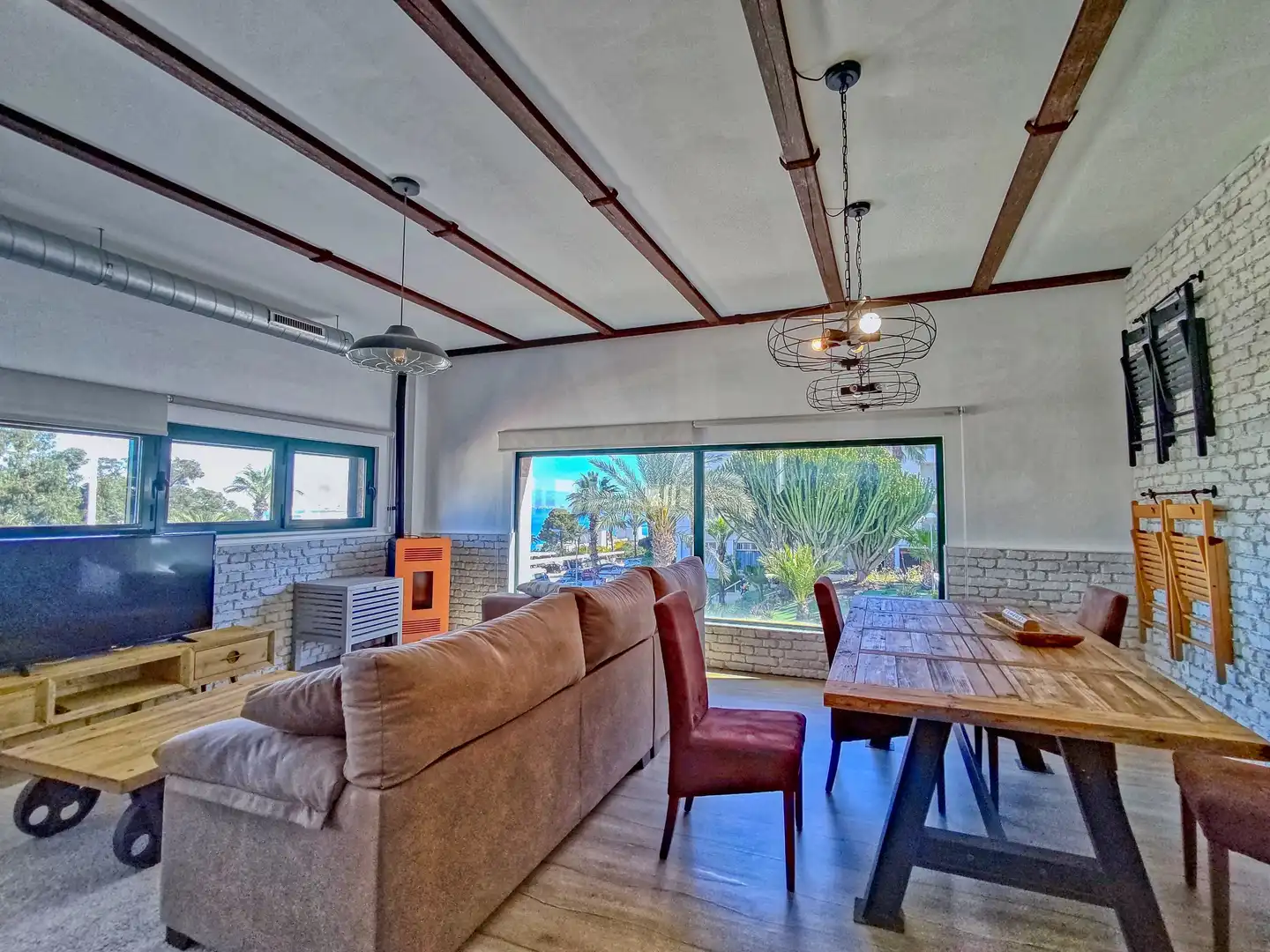 Sala de estar de Loft en venta en Santa Pola con Aire acondicionado, Calefacción y Terraza