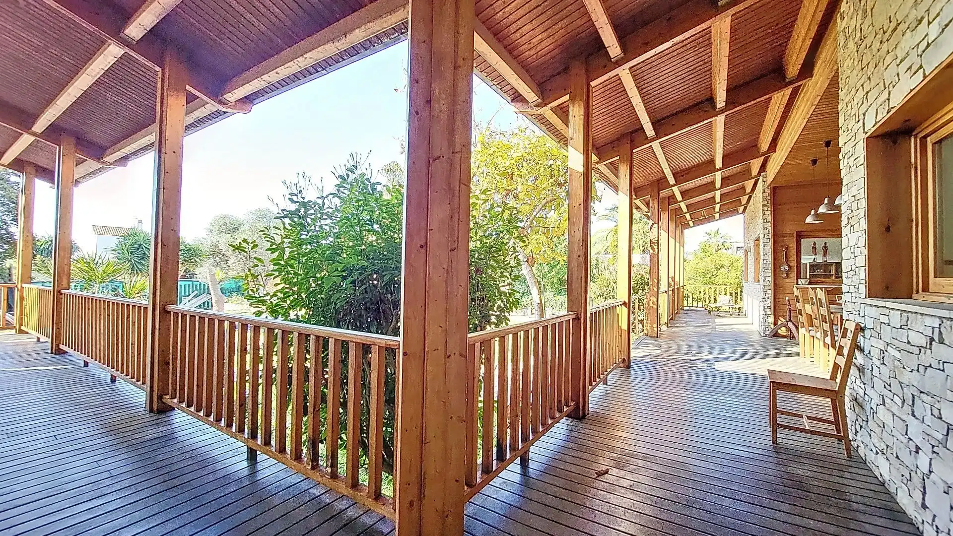 Terraza de Casa o chalet en venta en Calafell con Aire acondicionado, Calefacción y Jardín privado