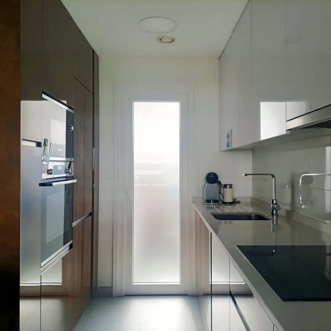 Cocina de Apartamento en venta en Mazarrón con Aire acondicionado, Terraza y Trastero