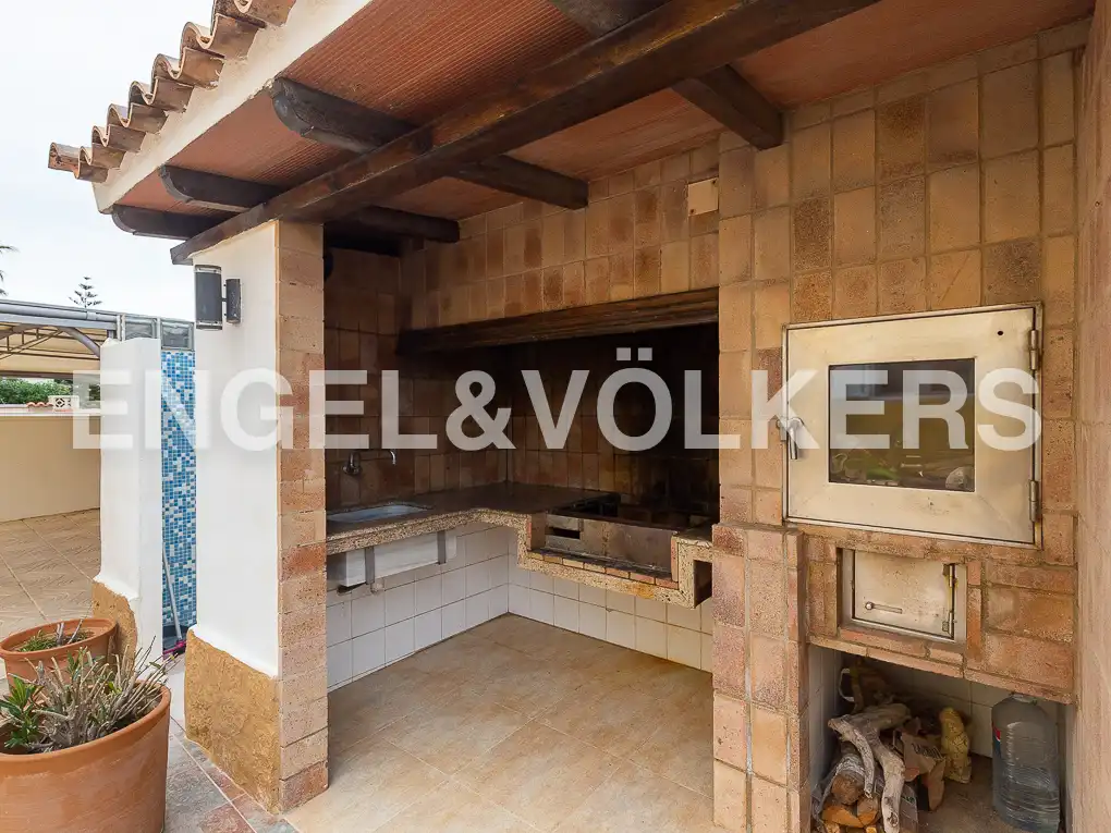 Kitchen of Houses for sale in Cullera  with Air Conditioner, Heating and Private garden