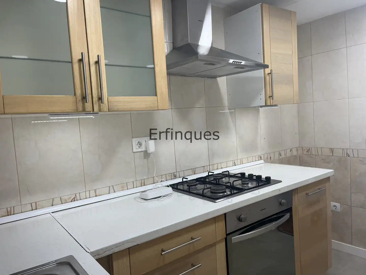 Kitchen of Flat for sale in Terrassa  with Heating, Oven and Washing machine