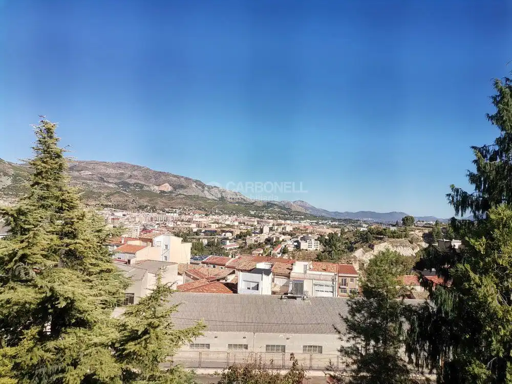 Exterior view of Houses for sale in Alcoy / Alcoi  with Air Conditioner, Heating and Terrace