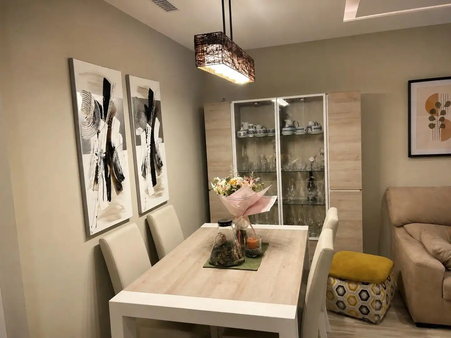 Dining room of Flat for sale in Teo  with Heating