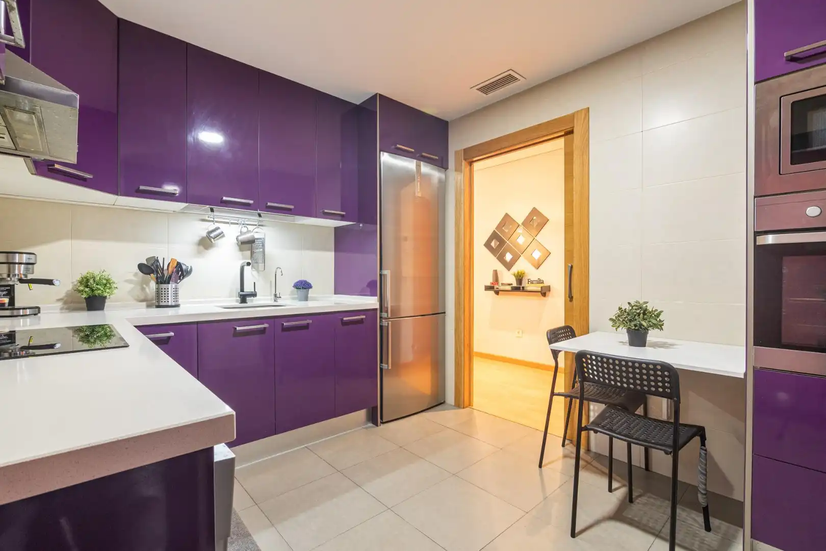 Kitchen of Flat for sale in Crevillent  with Air Conditioner, Terrace and Community pool