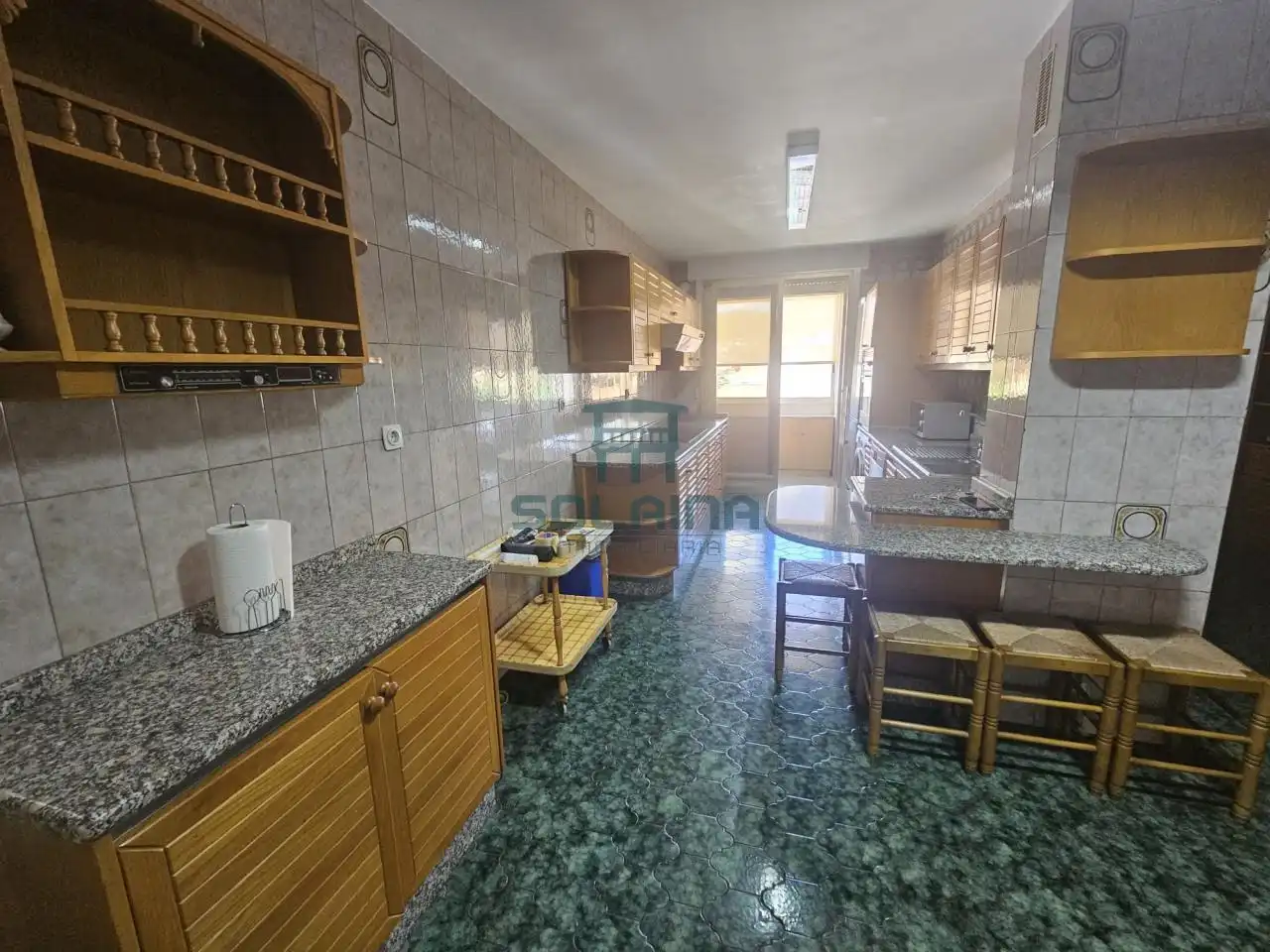 Cocina de Piso en venta en Ourense Capital  con Calefacción, Parquet y Trastero