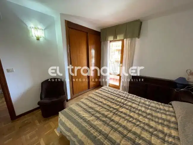 Bedroom of Flat for rent in Leganés  with Parquet flooring, Terrace and Furnished