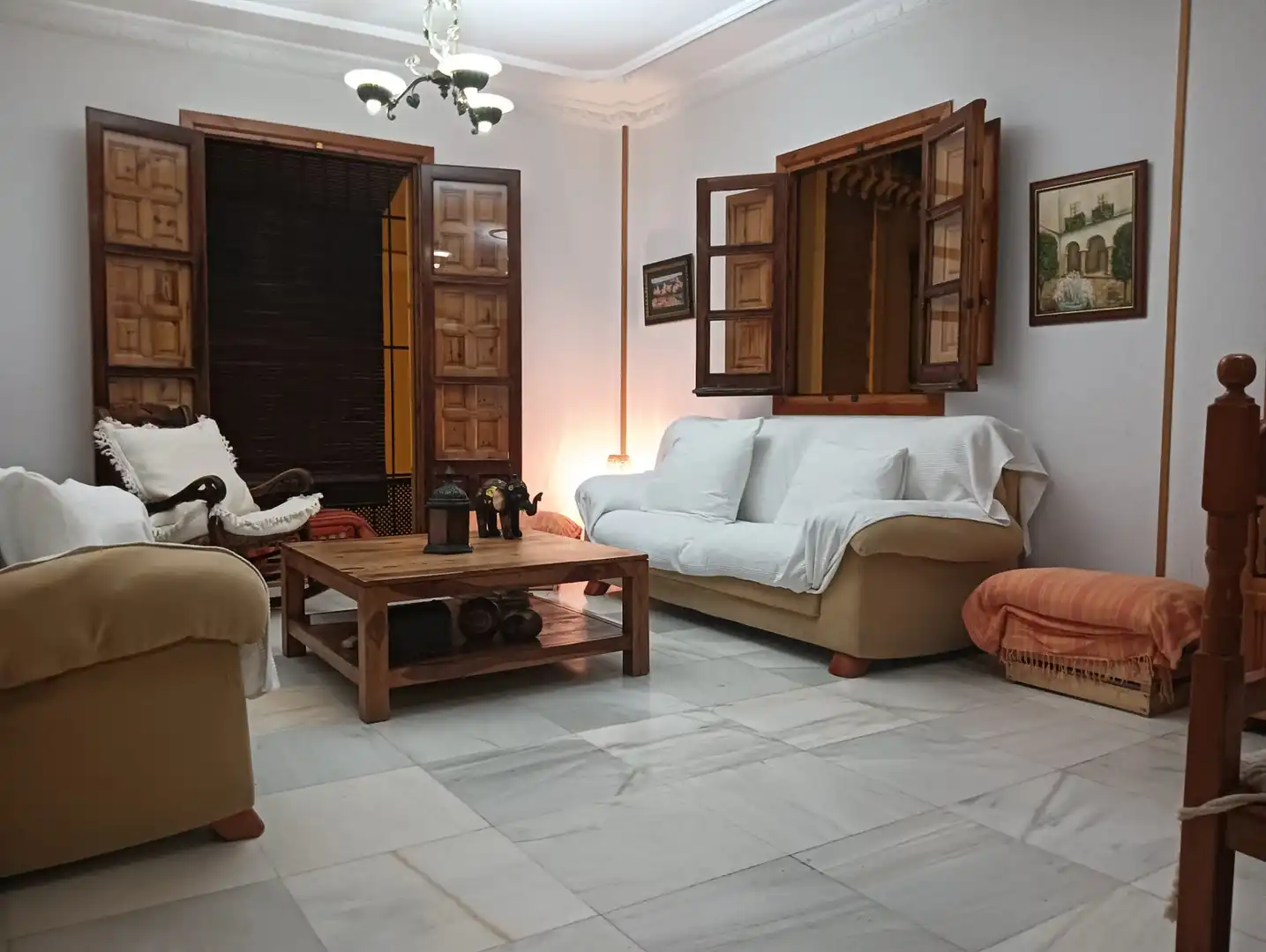 Living room of Flat for sale in Jerez de la Frontera  with Air Conditioner and Balcony