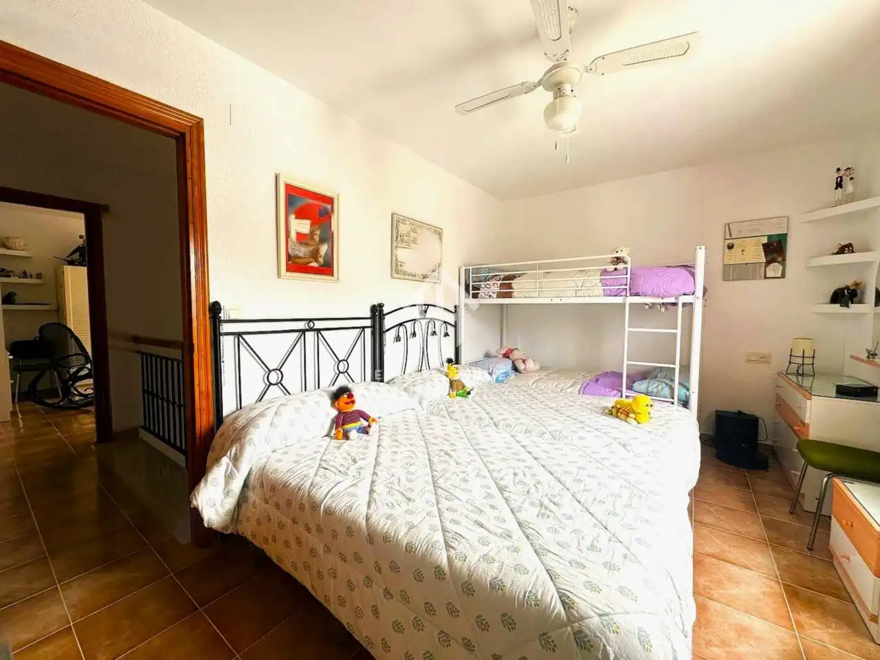 Dormitori de Casa o xalet en venda en Loja amb Aire condicionat, Jardí privat i Terrassa