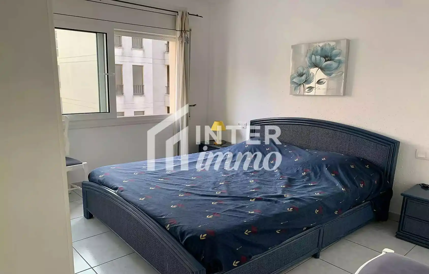Bedroom of Flat for sale in Roses  with Air Conditioner, Terrace and Furnished