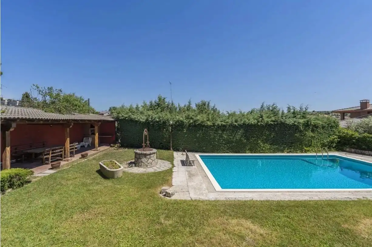 Swimming pool of Houses for sale in El Molar (Madrid)  with Heating, Private garden and Terrace
