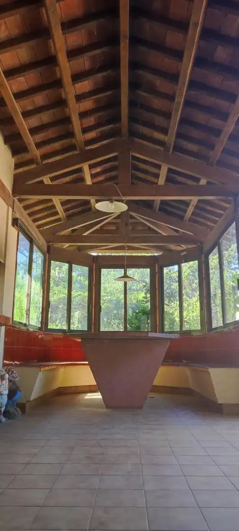 Menjador de Finca rústica en venda en Riudoms amb Calefacció, Jardí privat i Piscina