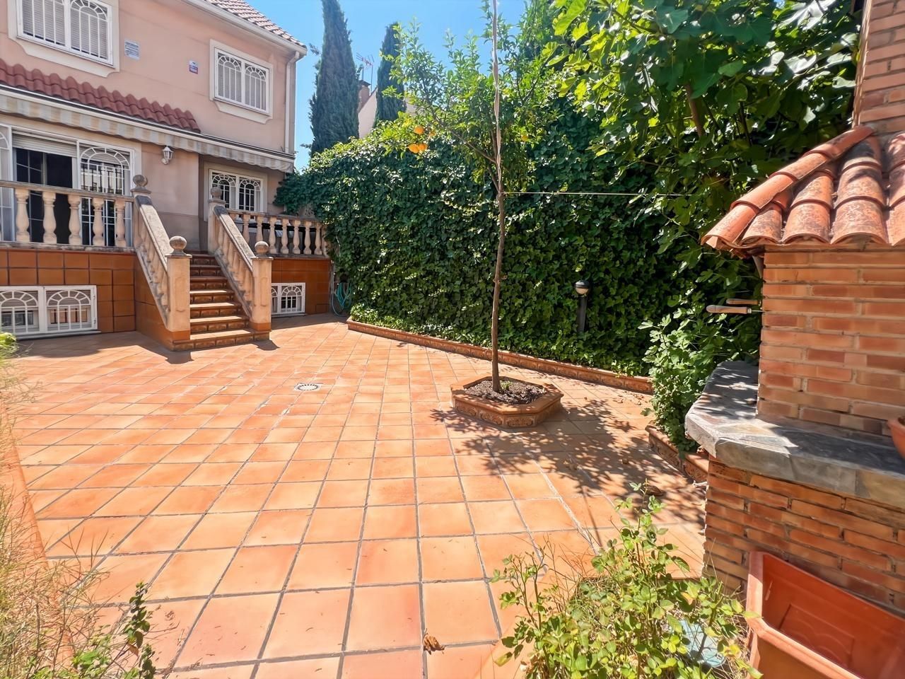 Terrassa de Casa adosada en venda en Getafe amb Jardí privat
