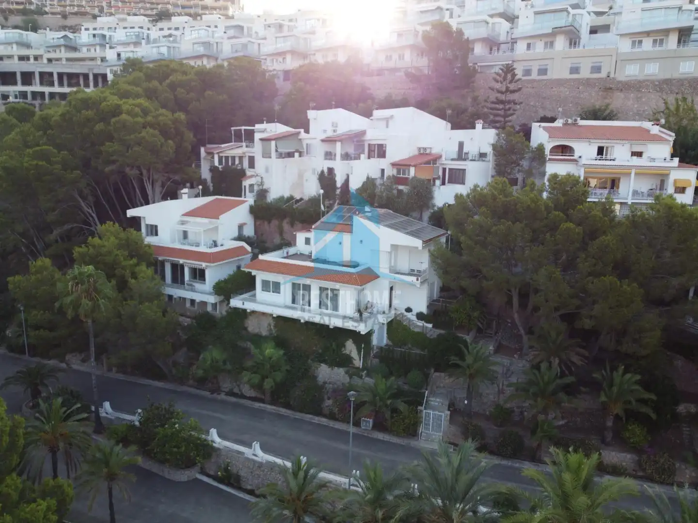 Exterior view of Houses for sale in Cullera  with Air Conditioner, Terrace and Jacuzzi