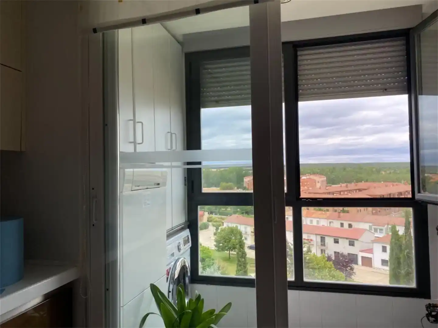 Terrasse von Wohnung zum Verkauf in Almazán mit Klimaanlage und Balkon