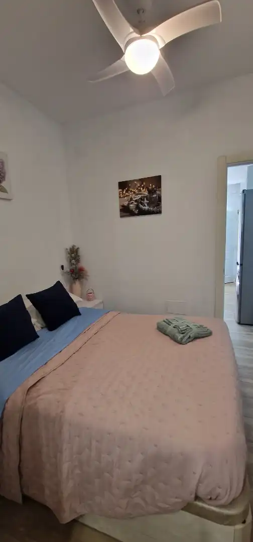 Schlafzimmer von Wohnung zum Verkauf in Málaga mit Klimaanlage, Heizung und Möbliert