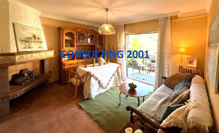 Living room of Flat for sale in Collado Villalba  with Heating, Terrace and Oven