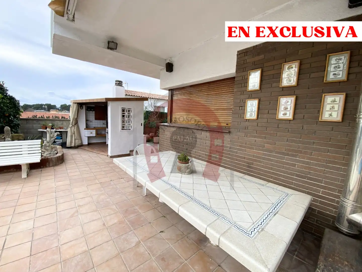 Terraza de Casa o chalet en venta en Palau-solità i Plegamans con Terraza, Trastero y Piscina