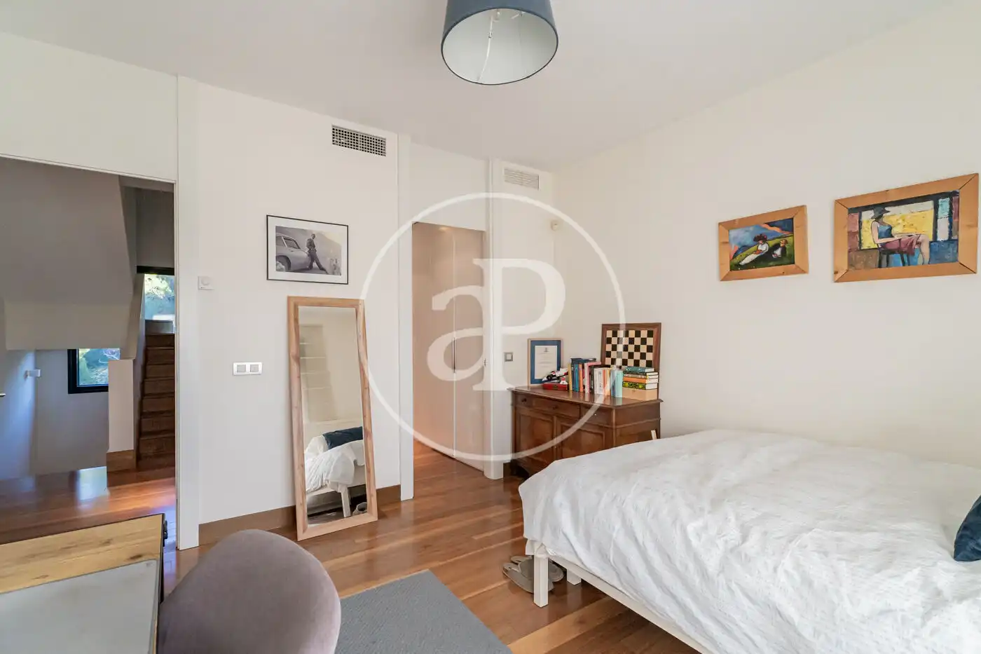 Bedroom of Houses for sale in Boadilla del Monte  with Air Conditioner, Heating and Private garden