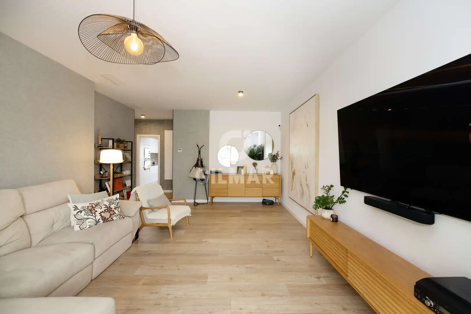 Sala de estar de Piso en venta en Torremolinos con Calefacción, Jardín privado y Trastero