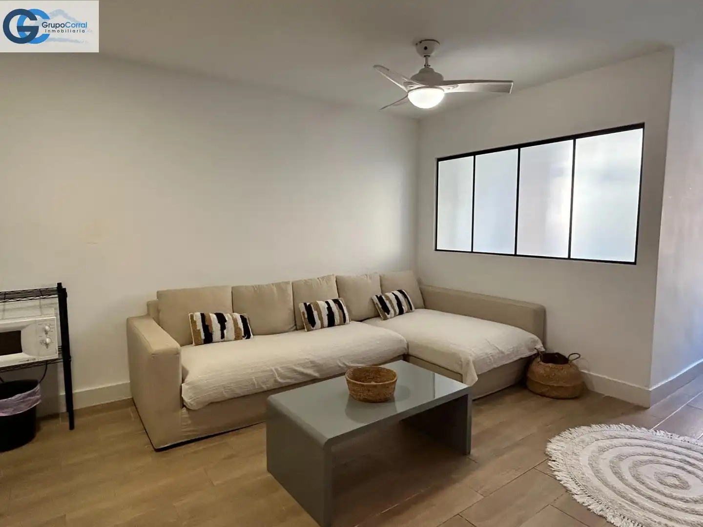 Sala d'estar de Apartament en venda en Daimús amb Aire condicionat, Calefacció i Parquet