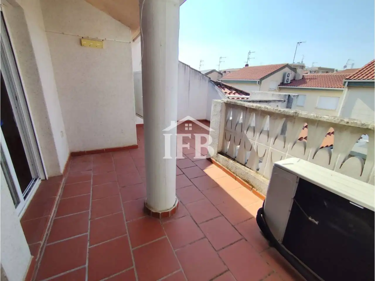 Terraza de Casa adosada de alquiler en Badajoz con Aire acondicionado, Calefacción y Terraza
