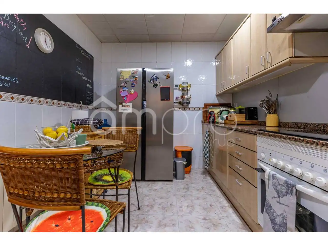 Cocina de Dúplex en venta en Vilanova i la Geltrú con Terraza, Balcón y Alarma