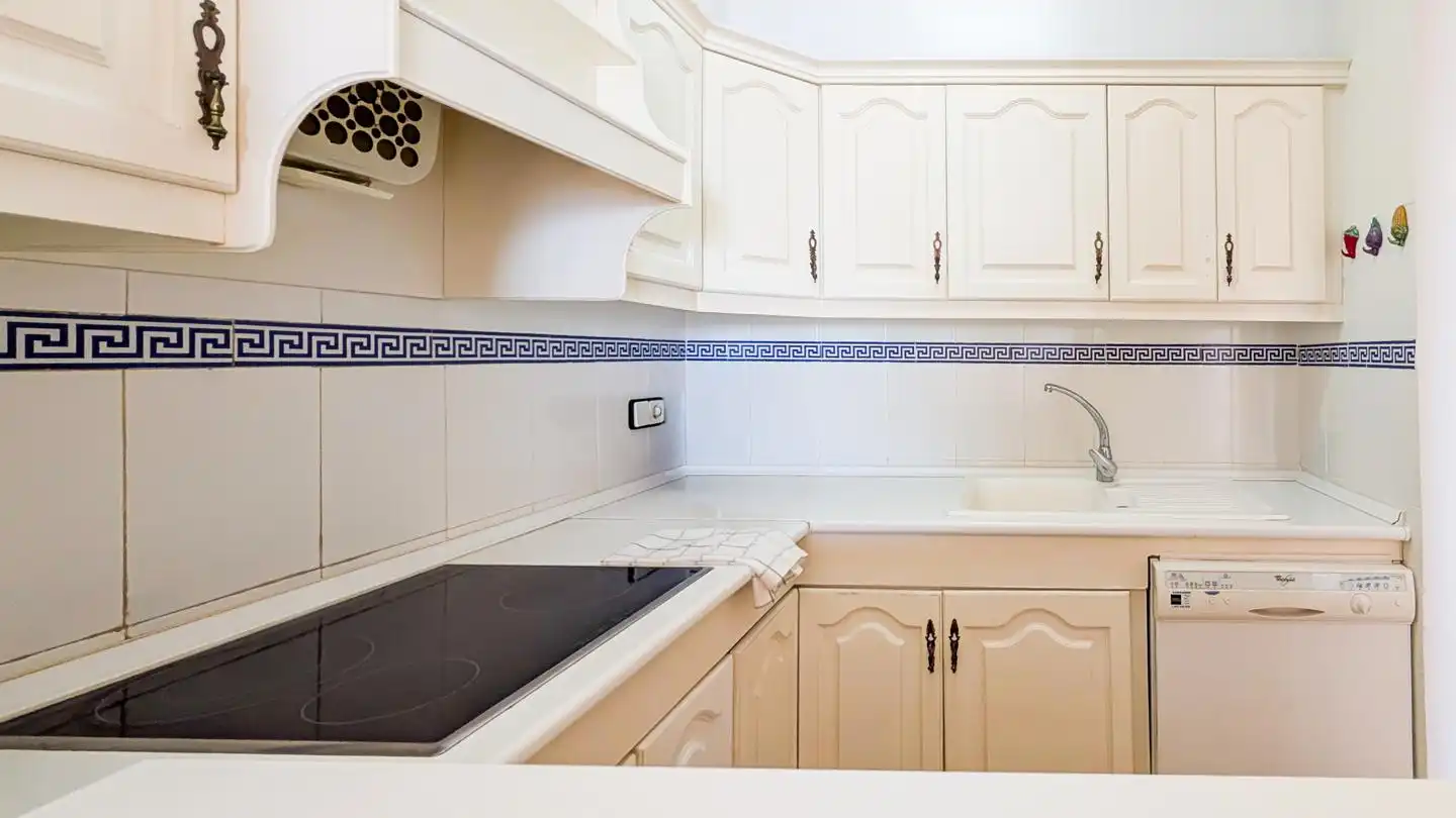 Kitchen of Flat for sale in Santa Pola  with Terrace and Furnished