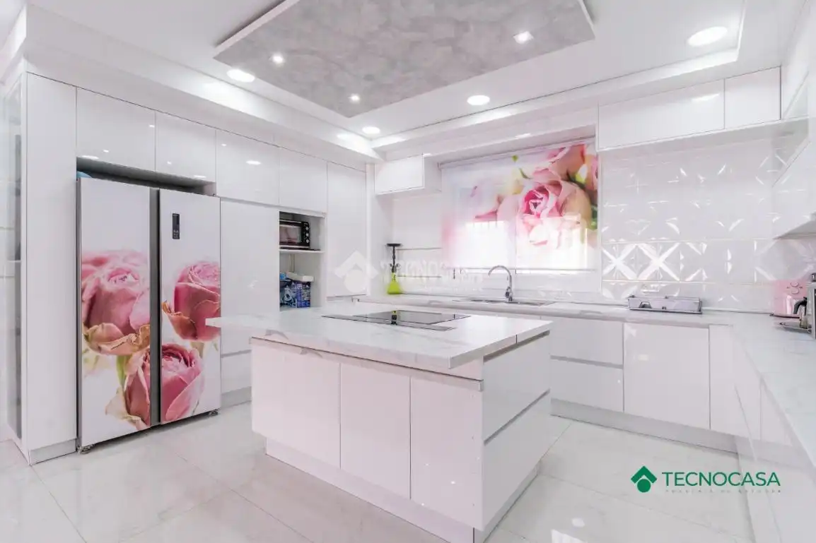 Cocina de Casa adosada en venta en Vícar con Aire acondicionado, Trastero y Piscina