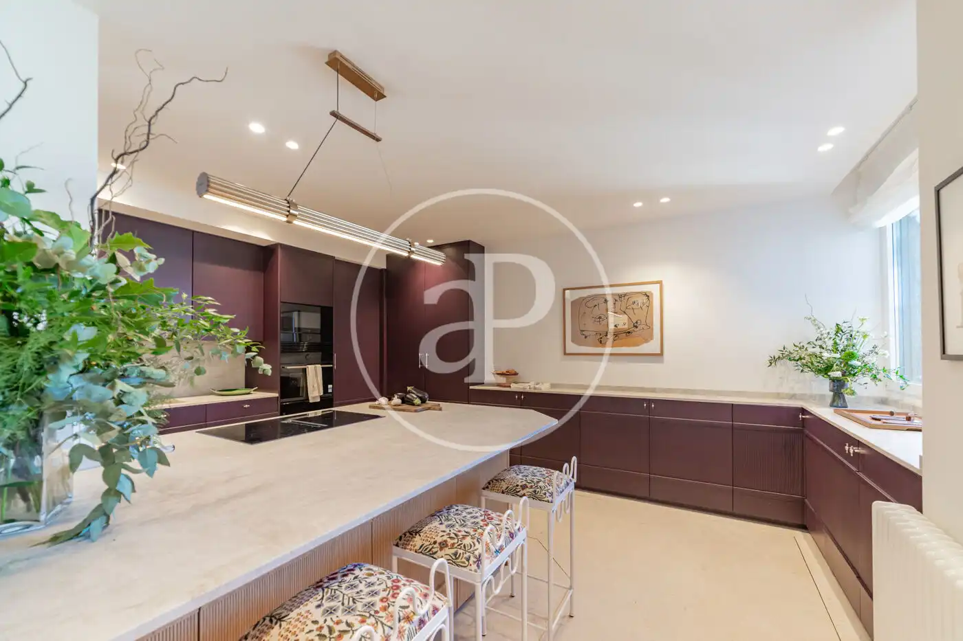 Küche von Wohnung zum Verkauf in Madrid mit Klimaanlage, Heizung und Terrasse