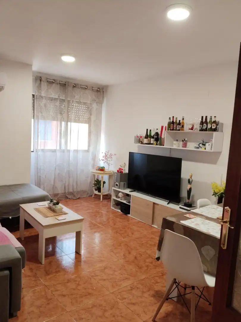 Sala de estar de Apartamento de alquiler en  Murcia Capital con Aire acondicionado