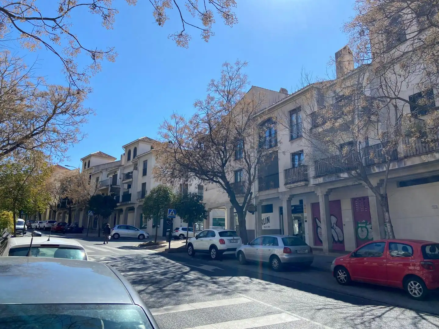 Exterior view of Flat for rent in Granada  with Heating, Private garden and Community pool