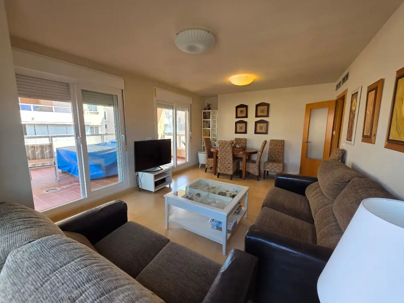 Sala de estar de Ático en venta en San Javier con Aire acondicionado, Amueblado y Balcón