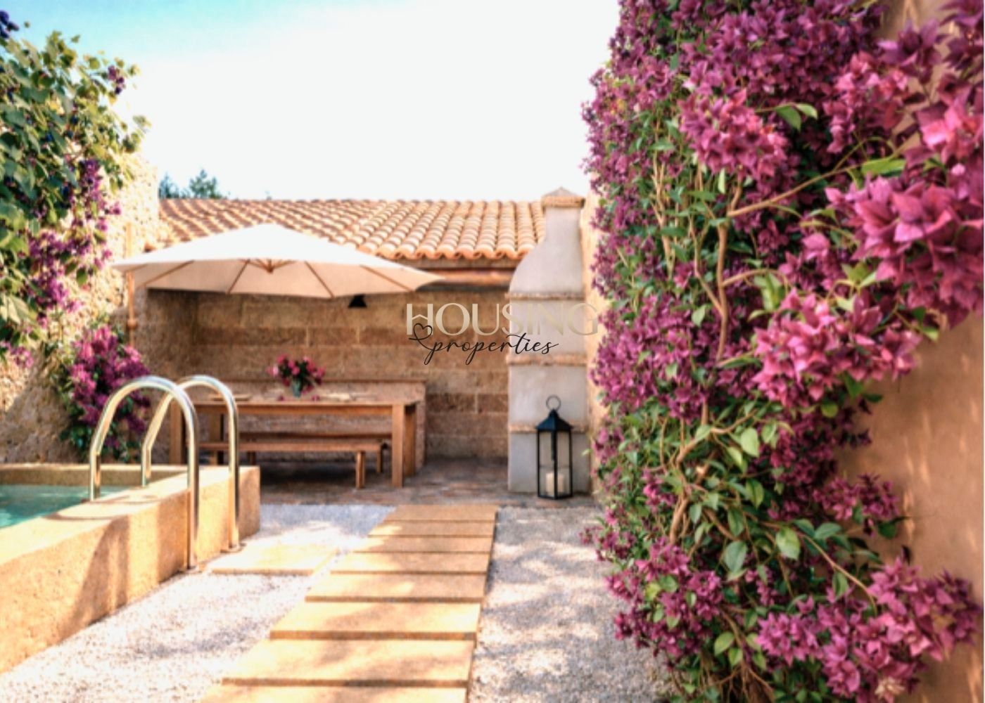 Terrassa de Casa adosada en venda en Llucmajor amb Aire condicionat, Calefacció i Jardí privat