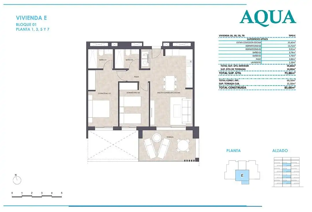 Apartamento con piscina en venta en Zona Levante - Playa Fossa, imagen 23
