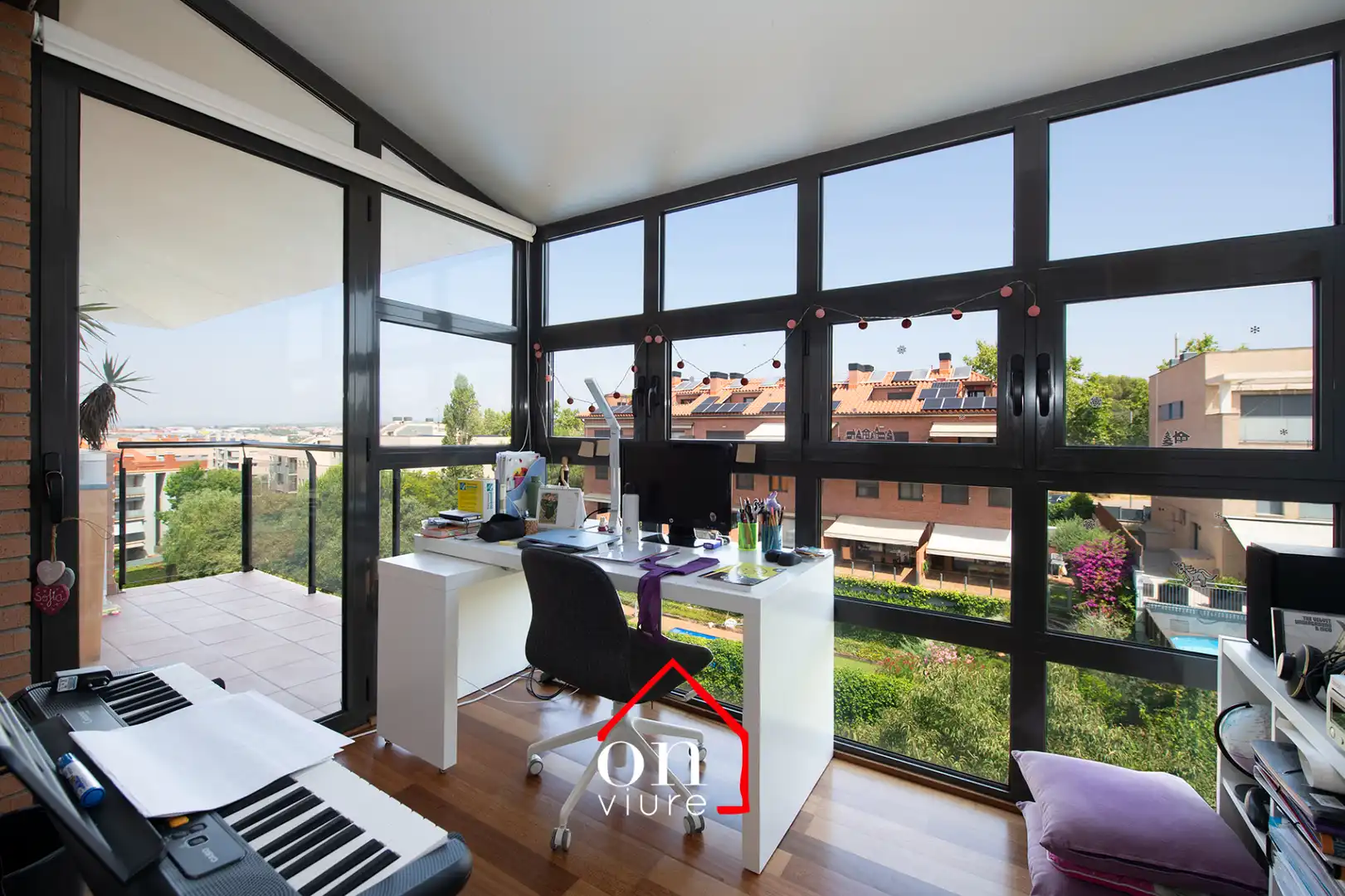 Attic for sale in Sant Cugat del Vallès  with Air Conditioner, Heating and Parquet flooring