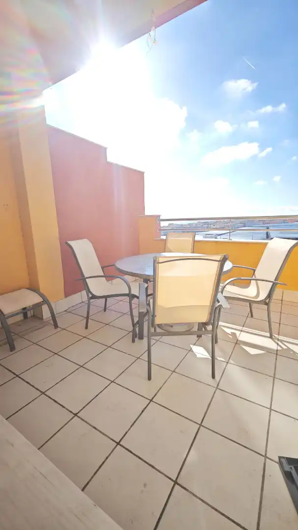 Terrace of Attic for sale in Roquetas de Mar  with Air Conditioner, Terrace and Furnished