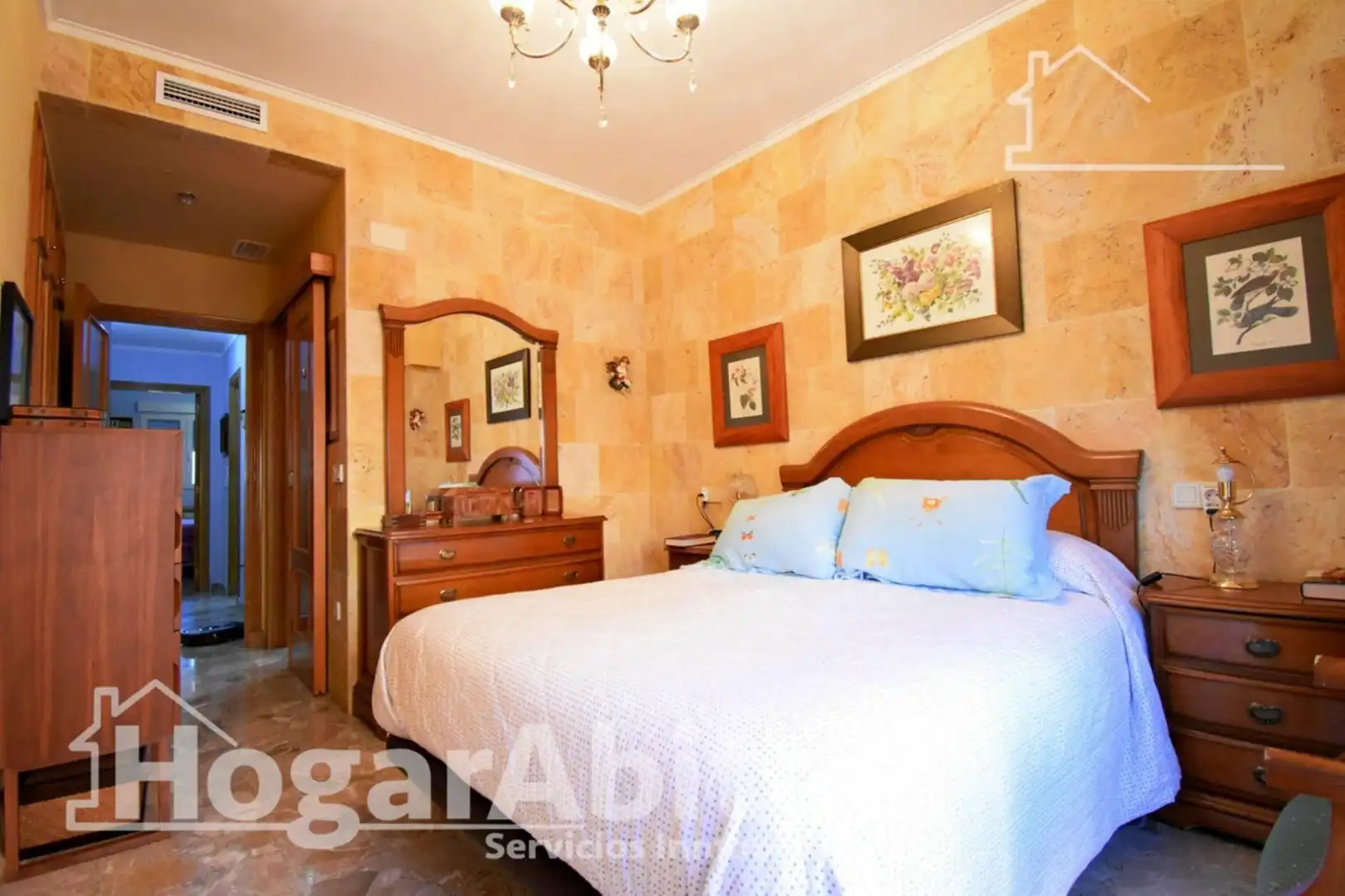 Bedroom of Flat for sale in Dénia  with Air Conditioner, Heating and Terrace