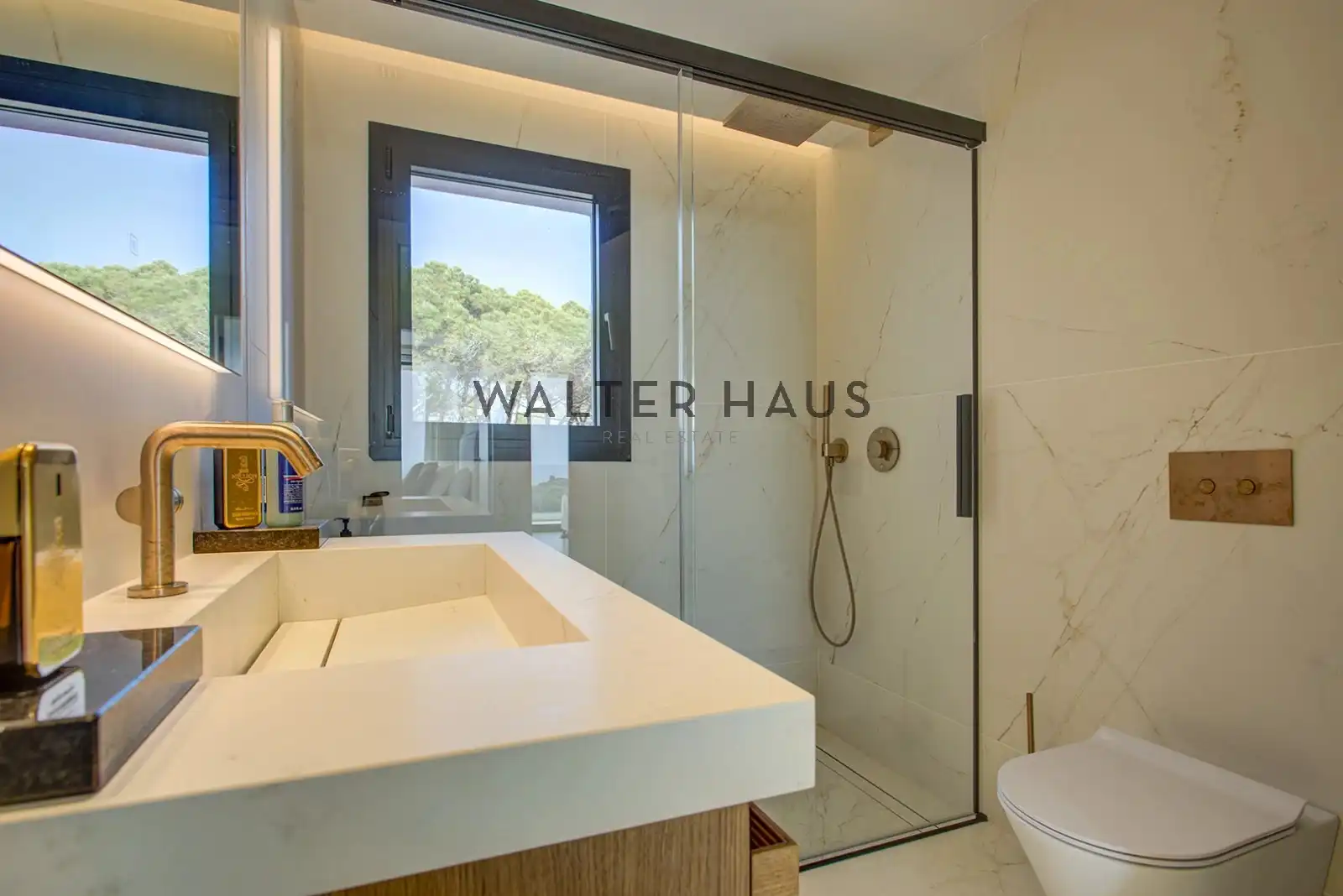 Baño de Casa o chalet en venta en Sant Feliu de Guíxols con Aire acondicionado, Jardín privado y Terraza